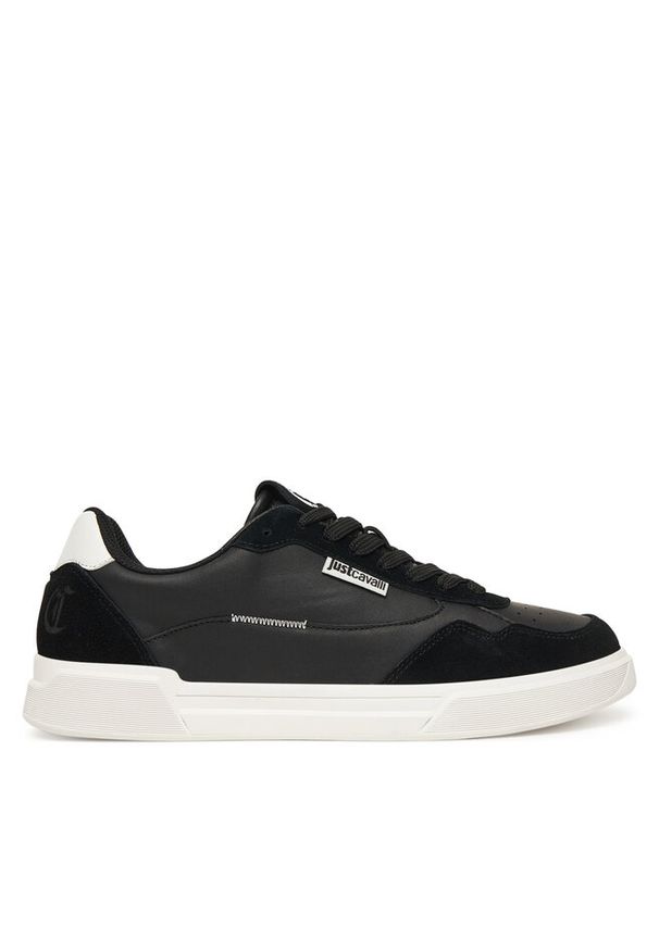 Sneakersy Just Cavalli. Kolor: czarny