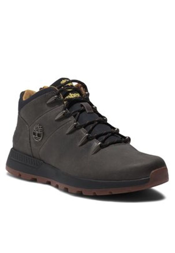 Timberland Sneakersy Sprint Trekker Mid TB0A657Z0331 Szary. Kolor: szary. Materiał: skóra. Sport: bieganie