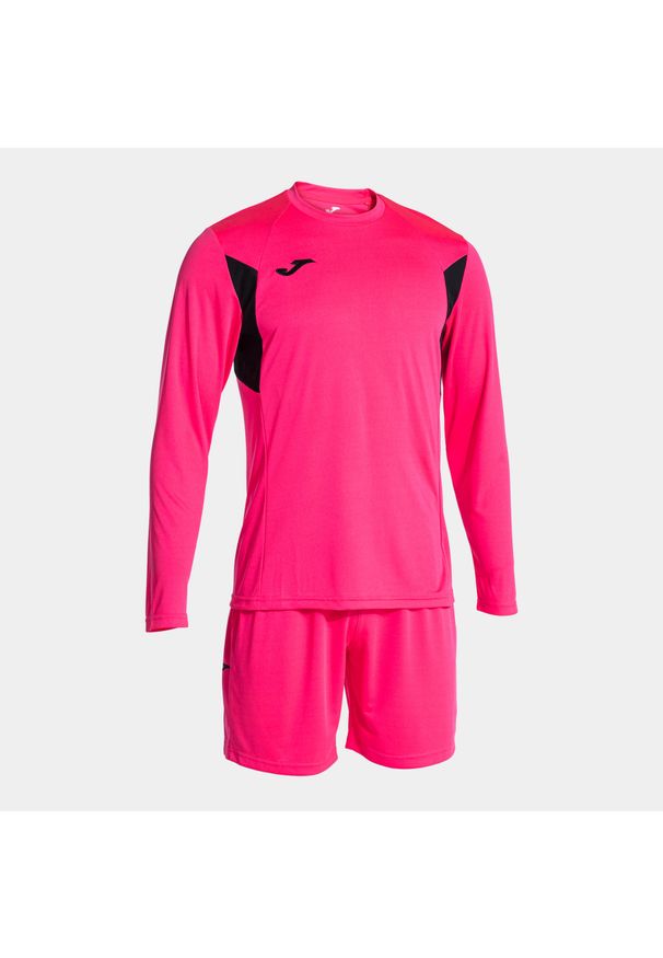 Zestaw Bramkarza Joma Zwycięzca 2XL - Oddychający i Trwały. Kolor: różowy, wielokolorowy, czarny. Materiał: dresówka. Sport: piłka nożna