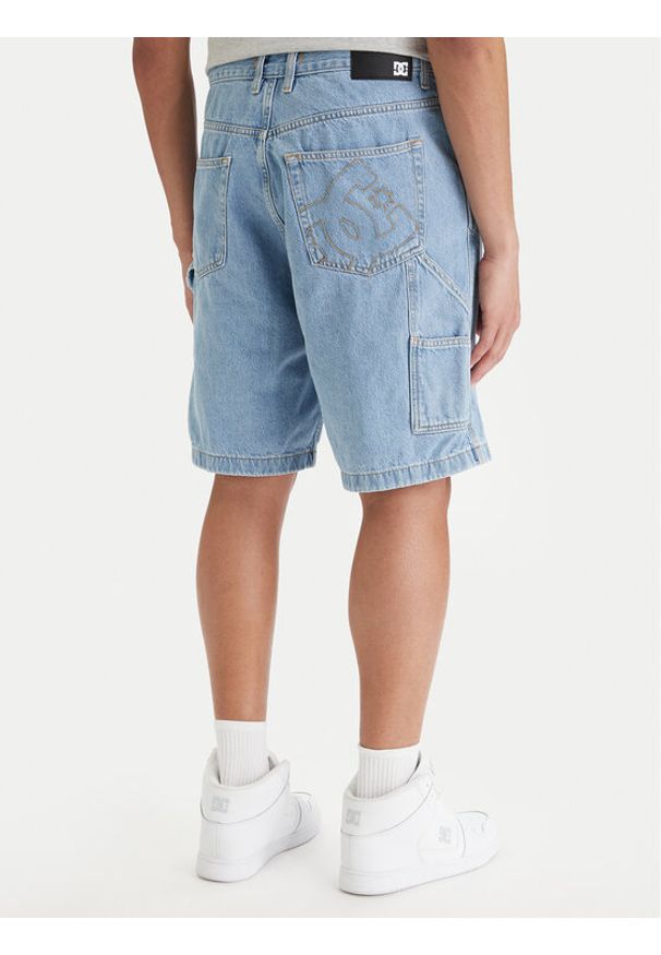 DC Shoes Szorty jeansowe EDYDS03037 Błękitny Baggy Fit. Kolor: niebieski. Materiał: bawełna
