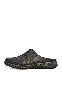 Rieker Klapki CEO-46376-14 Granatowy. Kolor: niebieski. Materiał: skóra #5