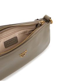 Pinko - PINKO Torebka Half Moon Baguette Mini AI 25-26 PLTT 105069 A0QO Beżowy. Kolor: beżowy. Materiał: skórzane #2