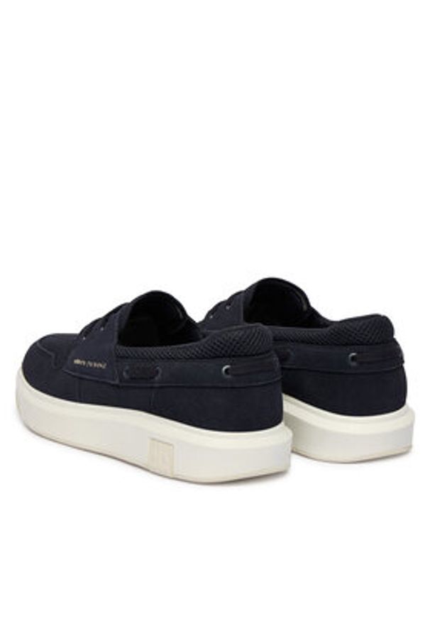 Armani Exchange Sneakersy XM002686 AF17369 ZB004 Granatowy. Kolor: niebieski. Materiał: skóra, zamsz