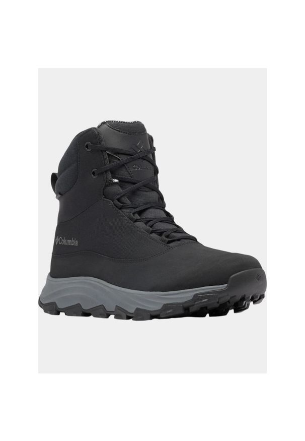 columbia - Buty Turystyczne Męskie Columbia Expeditionist Protect Omni-Heat. Kolor: czarny. Materiał: materiał. Technologia: Omni-Heat (Columbia). Sezon: zima. Sport: turystyka piesza