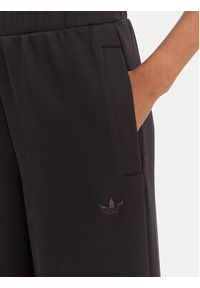 Adidas - adidas Spodnie dresowe Off Placed 3-Stripes JX2733 Czarny Wide Leg. Kolor: czarny. Materiał: syntetyk, bawełna #4