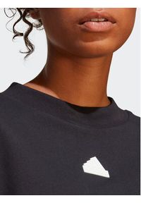 Adidas - adidas T-Shirt Future Icons 3-Stripes T-Shirt HT4695 Czarny Loose Fit. Kolor: czarny. Materiał: bawełna #4