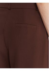 Maryley Spodnie materiałowe 25IB579/43CO Brązowy Regular Fit. Kolor: brązowy. Materiał: syntetyk