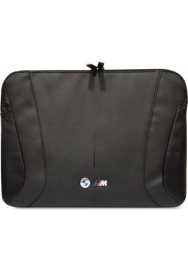 Plecak BMW Oryginalne Etui LAPTOP 16" BMW Sleeve Carbon&Perforated (BMCS16SPCTFK) czarne. Kolor: czarny