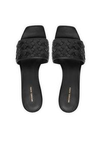 MICHAEL Michael Kors Klapki Elyse 40R6EYMS3L Czarny. Kolor: czarny. Materiał: skóra #5