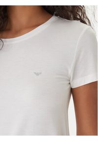 Emporio Armani T-Shirt EW000408 AF19024 U1131 Biały Regular Fit. Kolor: biały. Materiał: bawełna #3