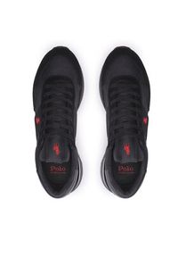 Polo Ralph Lauren Sneakersy Train 89 809878008005 Czarny. Kolor: czarny. Materiał: materiał #6