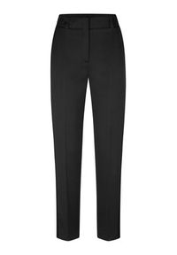 Hugo Spodnie materiałowe 50484660 Czarny Regular Fit. Kolor: czarny. Materiał: materiał