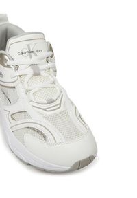 Calvin Klein Jeans Sneakersy Retro Tennis Mesh Ml YW0YW01807 Biały. Kolor: biały. Materiał: materiał #5