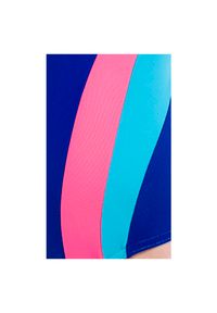 Strój Rontil 50/1. Kolor: wielokolorowy, niebieski, różowy. Materiał: materiał, elastan, lycra, poliamid #3