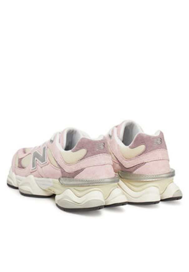New Balance Sneakersy U9060LBC Różowy. Kolor: różowy. Materiał: skóra, zamsz