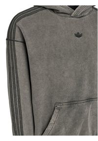 Adidas - adidas Bluza Premium Essentials Retro JD0245 Szary Loose Fit. Kolor: szary. Materiał: bawełna. Styl: retro #5