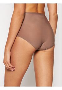 Chantelle Figi klasyczne z wysokim stanem Soft Stretch C26470 Brązowy. Stan: podwyższony. Kolor: brązowy. Materiał: syntetyk