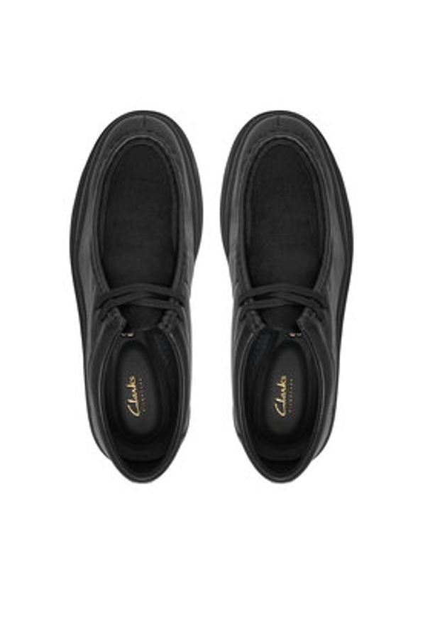 Clarks Półbuty Badell Seam 26183896 Czarny. Kolor: czarny. Materiał: skóra