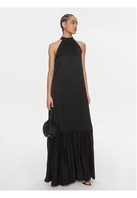 Gaudi Sukienka letnia 411FD15043 Czarny Relaxed Fit. Kolor: czarny. Materiał: wiskoza. Sezon: lato #4