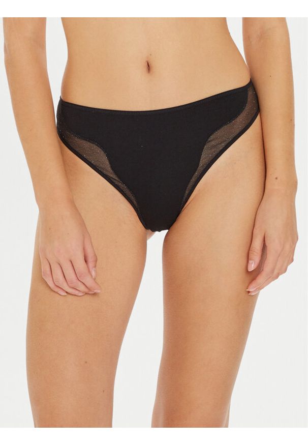 Undress Code Stringi Oh Mon Dieu 730 Czarny. Kolor: czarny. Materiał: syntetyk, wiskoza