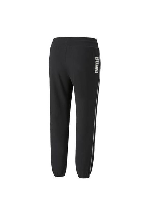 Spodnie sportowe damskie Puma 84711101. Kolor: czarny. Materiał: dresówka. Długość: długie