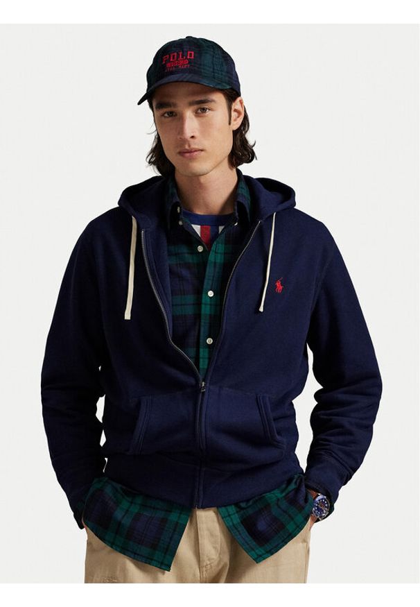 Polo Ralph Lauren Bluza 710813297004 Granatowy Regular Fit. Typ kołnierza: polo. Kolor: niebieski. Materiał: syntetyk