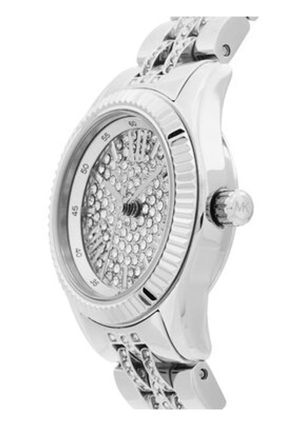 Michael Kors Zegarek Lexington Lady MK7577 Srebrny. Kolor: srebrny