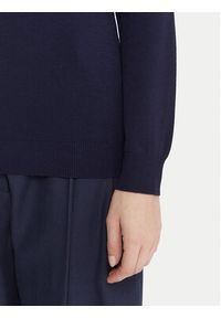 Kontatto Golf 3M0824C Granatowy Regular Fit. Typ kołnierza: golf. Kolor: niebieski. Materiał: wiskoza #5