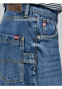 Big-Star - Szorty chłopięce jeansowe granatowe Andys 590. Stan: podwyższony. Kolor: niebieski. Materiał: jeans. Długość: do kolan. Sezon: lato. Styl: vintage, klasyczny, elegancki #2