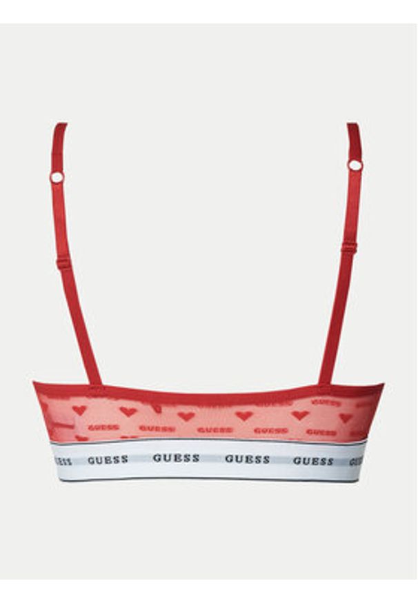 Guess Komplet bielizny O5RG05 KCMT0 Czerwony. Kolor: czerwony. Materiał: syntetyk