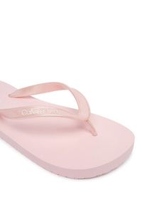 Calvin Klein Japonki Flip Flop Tpu Metallic HW0HW02956 Różowy jasny. Kolor: różowy. Materiał: syntetyk #5