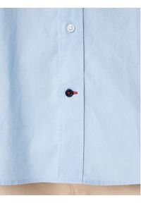 TOMMY HILFIGER - Tommy Hilfiger Koszula MW0MW40529 Błękitny Regular Fit. Kolor: niebieski. Materiał: bawełna #6