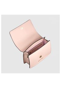 Valentino by Mario Valentino - VALENTINO Różowa torebka z sercem sery satchel. Kolor: różowy #3