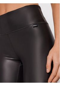 DKNY Sport Legginsy DP0P2096 Czarny Slim Fit. Kolor: czarny. Materiał: syntetyk. Styl: sportowy #3