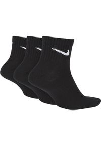 Nike - Lekkie Skarpety Do Kostki Unisex Dla Dorosłych (zestaw 3 Sztuk). Kolor: czarny