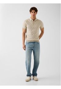 Guess Sweter 183052 Beżowy Classic Fit. Kolor: beżowy #5