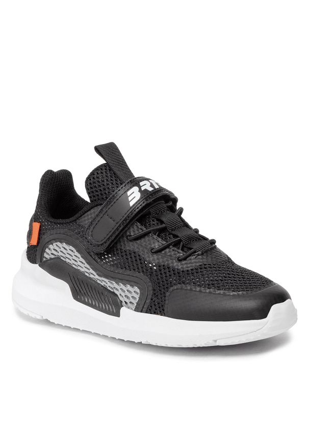 Sneakersy Bartek 18626002 Czarny. Kolor: czarny. Materiał: materiał