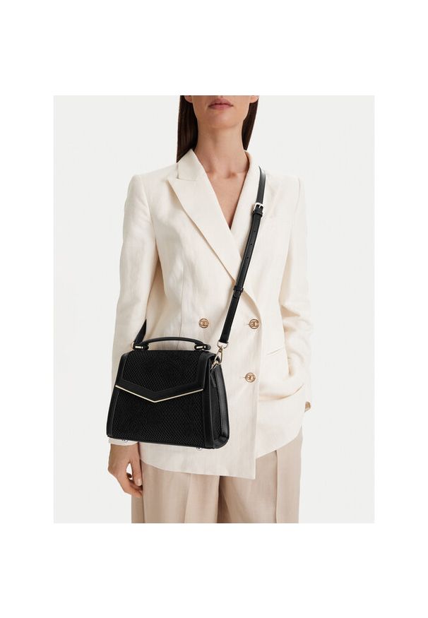 Torebka Nine West. Kolor: czarny. Styl: street