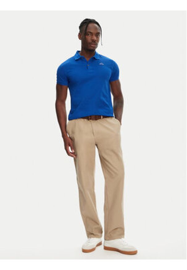 Robe di Kappa Polo William 6006170 Niebieski Slim Fit. Typ kołnierza: polo. Kolor: niebieski. Materiał: bawełna