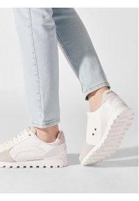 Trussardi Jeans - Trussardi Sneakersy 77A00488 Biały. Kolor: biały. Materiał: materiał #3