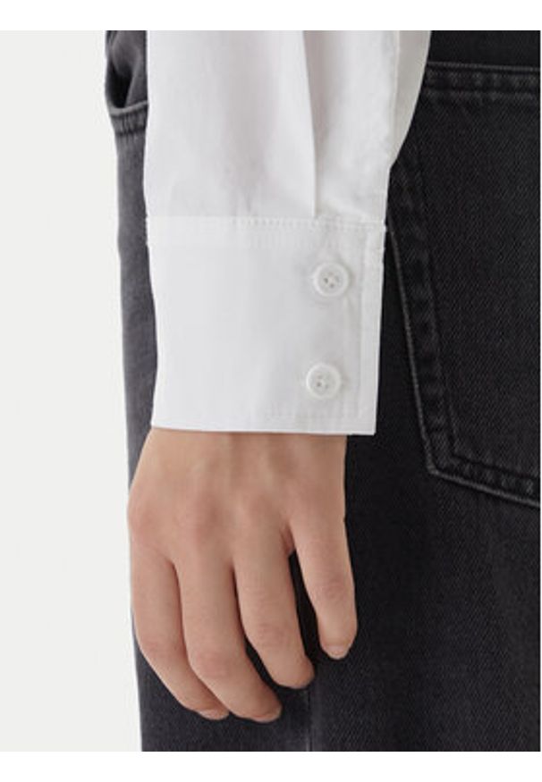 Karl Lagerfeld Jeans Koszula A4W11006 Biały Regular Fit. Kolor: biały. Materiał: bawełna