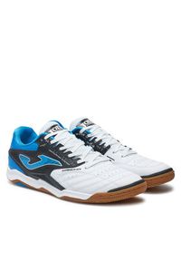 Joma Buty do piłki nożnej Cancha Indoor CANW2402IN Biały. Kolor: biały. Materiał: skóra #6