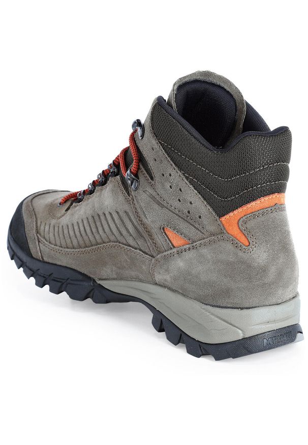 Buty trekkingowe męskie MEINDL Salo Mid GTX, z membraną Gore-Tex. Kolor: zielony, wielokolorowy, brązowy. Technologia: Gore-Tex