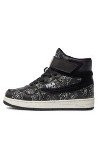 Fila Sneakersy Wb Arcade Velcro Mid FFK0088.80010 Czarny. Kolor: czarny. Materiał: skóra #4