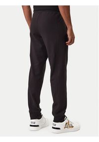 Versace Jeans Couture Spodnie dresowe 80GAAT00 CF01T Czarny Regular Fit. Kolor: czarny. Materiał: bawełna #4