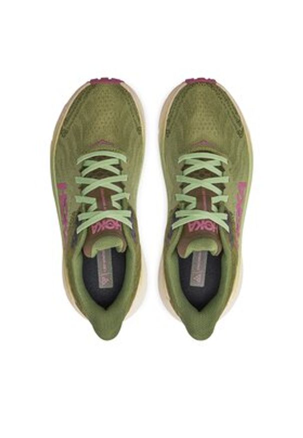 HOKA - Hoka Buty do biegania Challenger Atr 7 1134498 Zielony. Kolor: zielony. Materiał: materiał