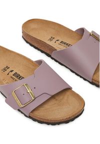 Birkenstock Klapki Catalina 1030250 Fioletowy. Kolor: fioletowy. Materiał: skóra