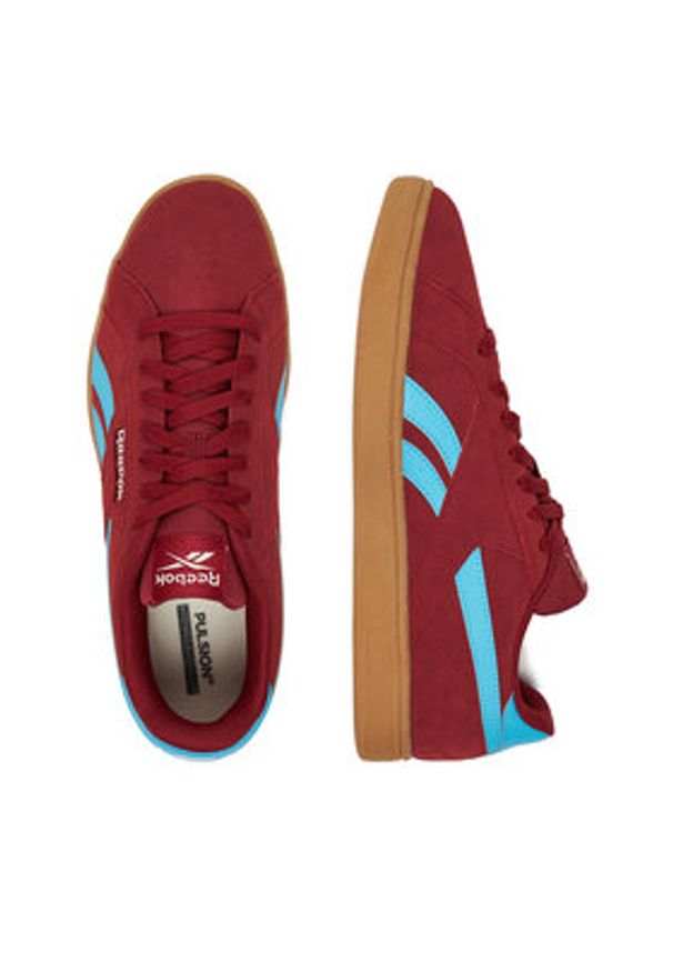 Reebok Sneakersy CEO-COURT RETRO 100229950 Czerwony. Kolor: czerwony. Materiał: zamsz, skóra