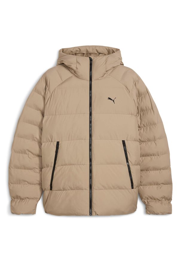 Kurtka z kapturem Puma Mono. Typ kołnierza: kaptur. Kolor: wielokolorowy, brązowy, czarny. Sport: bieganie