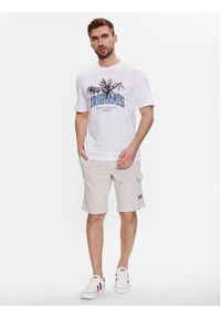 Jack & Jones - Jack&Jones Szorty sportowe Atlas 12225165 Szary Regular Fit. Kolor: szary. Materiał: syntetyk, bawełna. Styl: sportowy